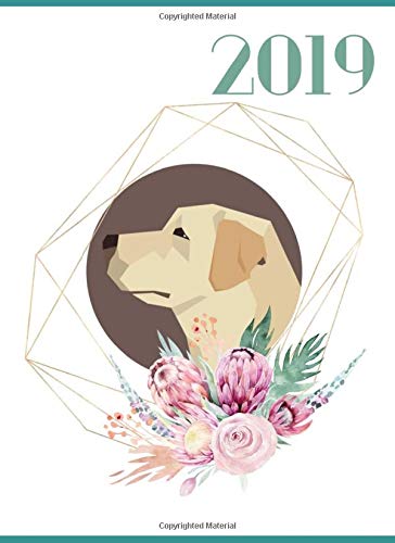 2019: Daily Planner Golden Retriever Business, Finance & Career