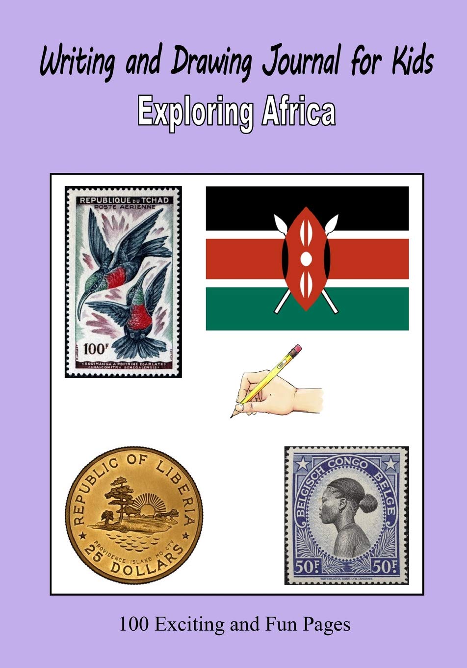 Writing and Drawing Journal for Kids - Exploring Africa Non-fiction