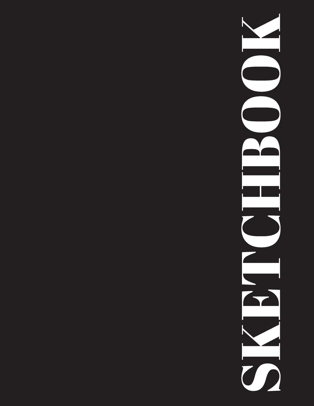 Sketchbook -100 Blank Pages, 8.5 x 11 Inches, For Drawing, Doodling or Sketching Film, Art & Culture
