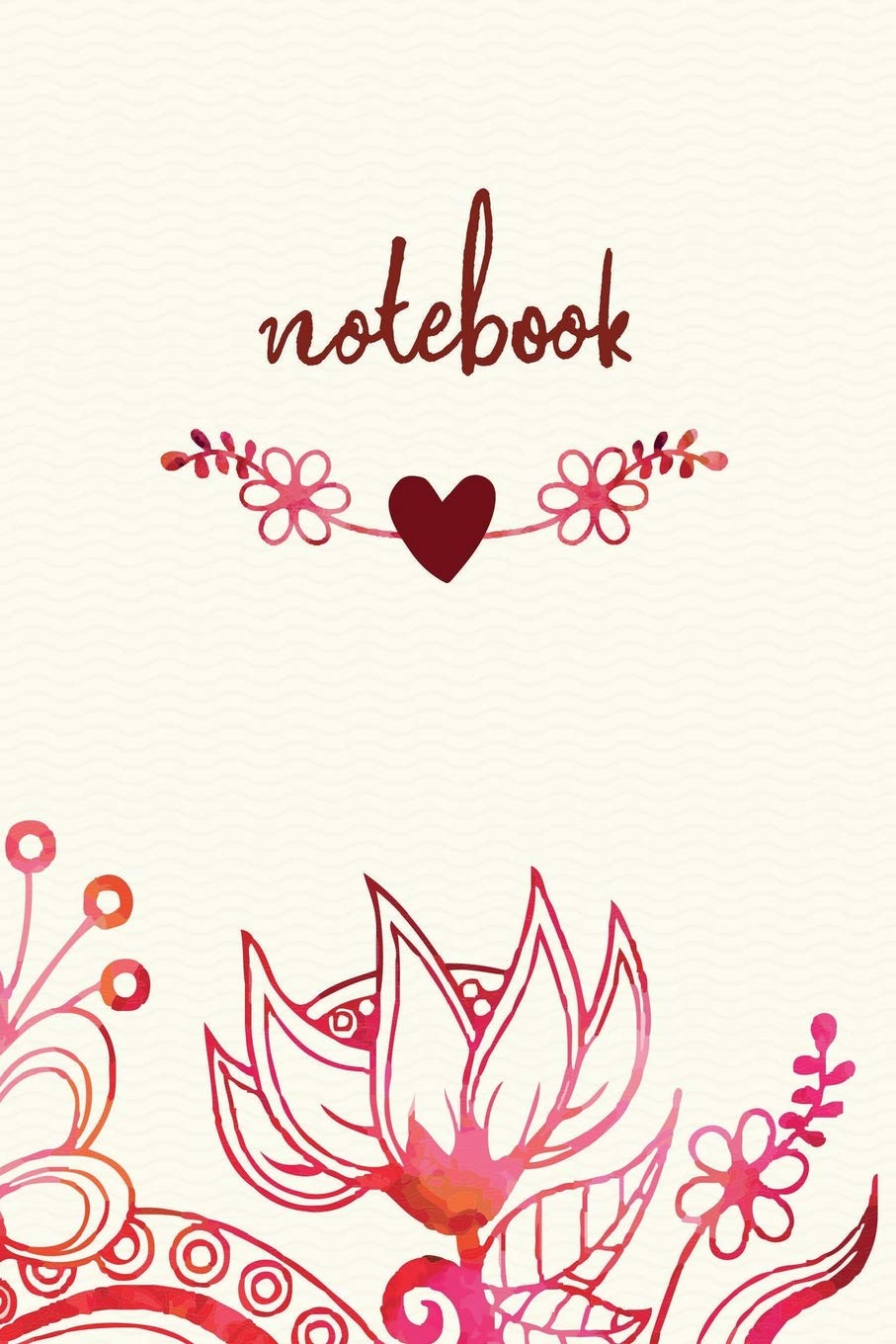 Pretty Bohemian Art Journal for Girls 6X9: Lined Notebook Self-help