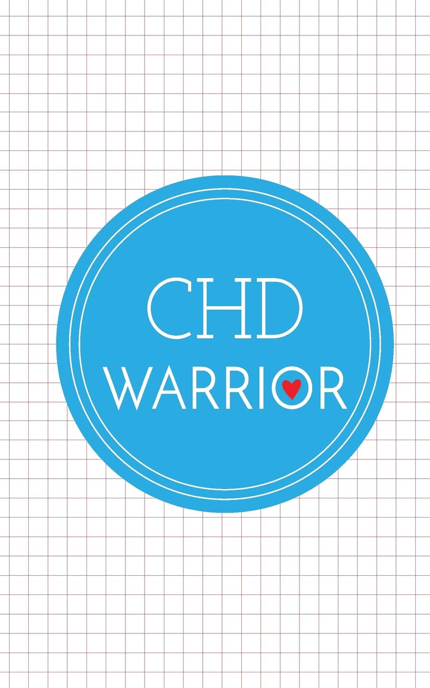CHD Warrior: Graph Paper Book with hearts on back cover, 5 in x 8 in, 50 sheets / 100 pages Medicine