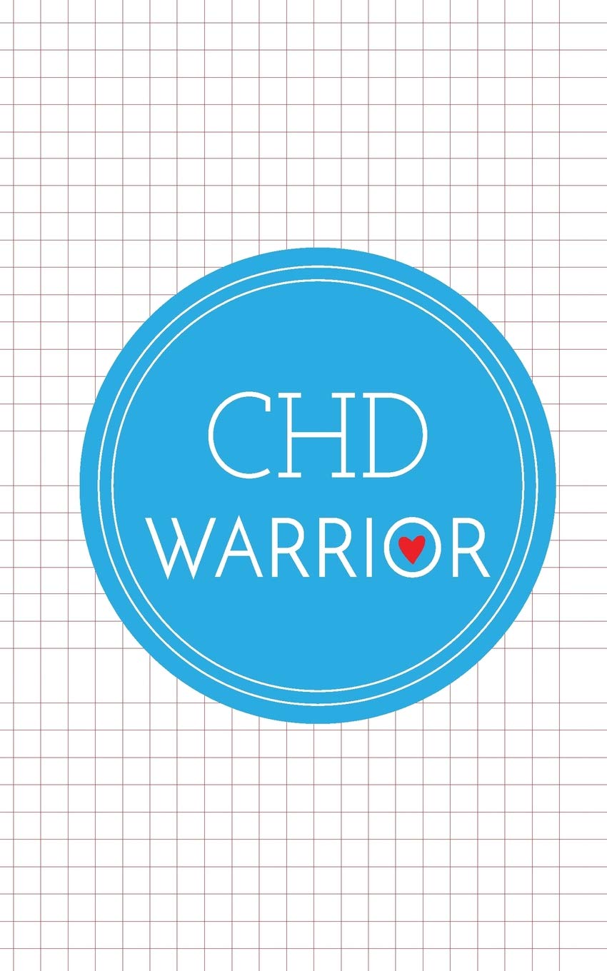 CHD Warrior: Graph Paper Book with anatomical heart on back cover, 5 in x 8 in, 50 sheets / 100 pages Medicine