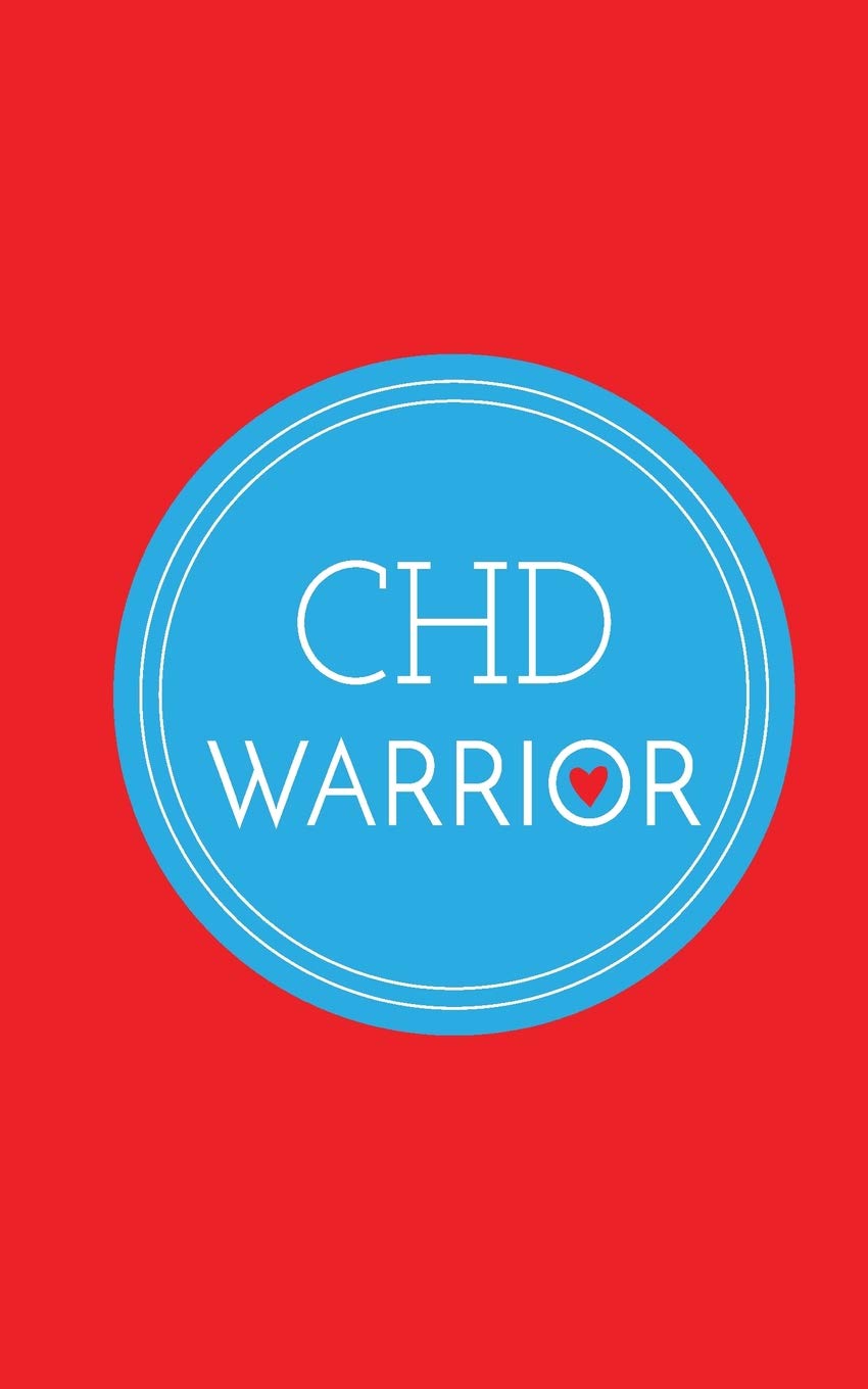 CHD Warrior: College Lined Notebook Journal with anatomical heart on back cover, 5 in x 8 in, 50 sheets / 100 pages Medicine