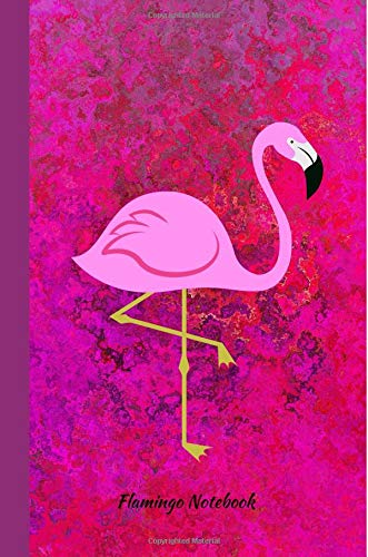 Flamingo Notebook: Lined Exercise Notebook, Journal, Diary, 100 College Ruled/Lined Pages, 6 x 9 inches / 15.24 x 22.86 cm, Slightly Bigger Than A5 (Flamingo Gifts, Band 9) Books