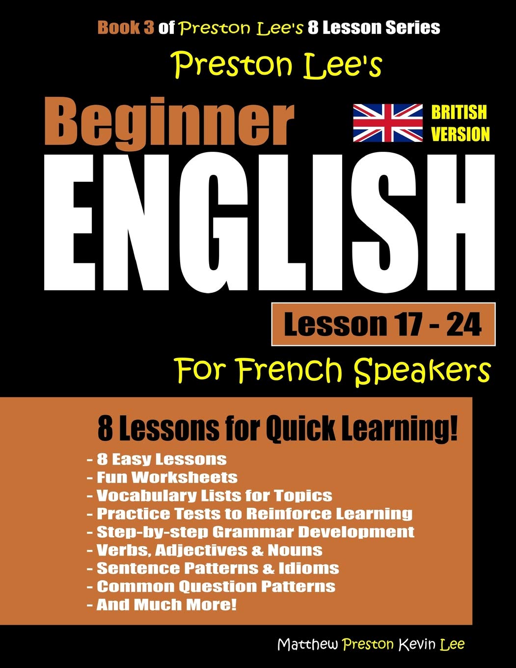 Preston Lee's Beginner English Lesson 17 - 24 For French Speakers (British) Foreign Languages ​​& Dictionaries