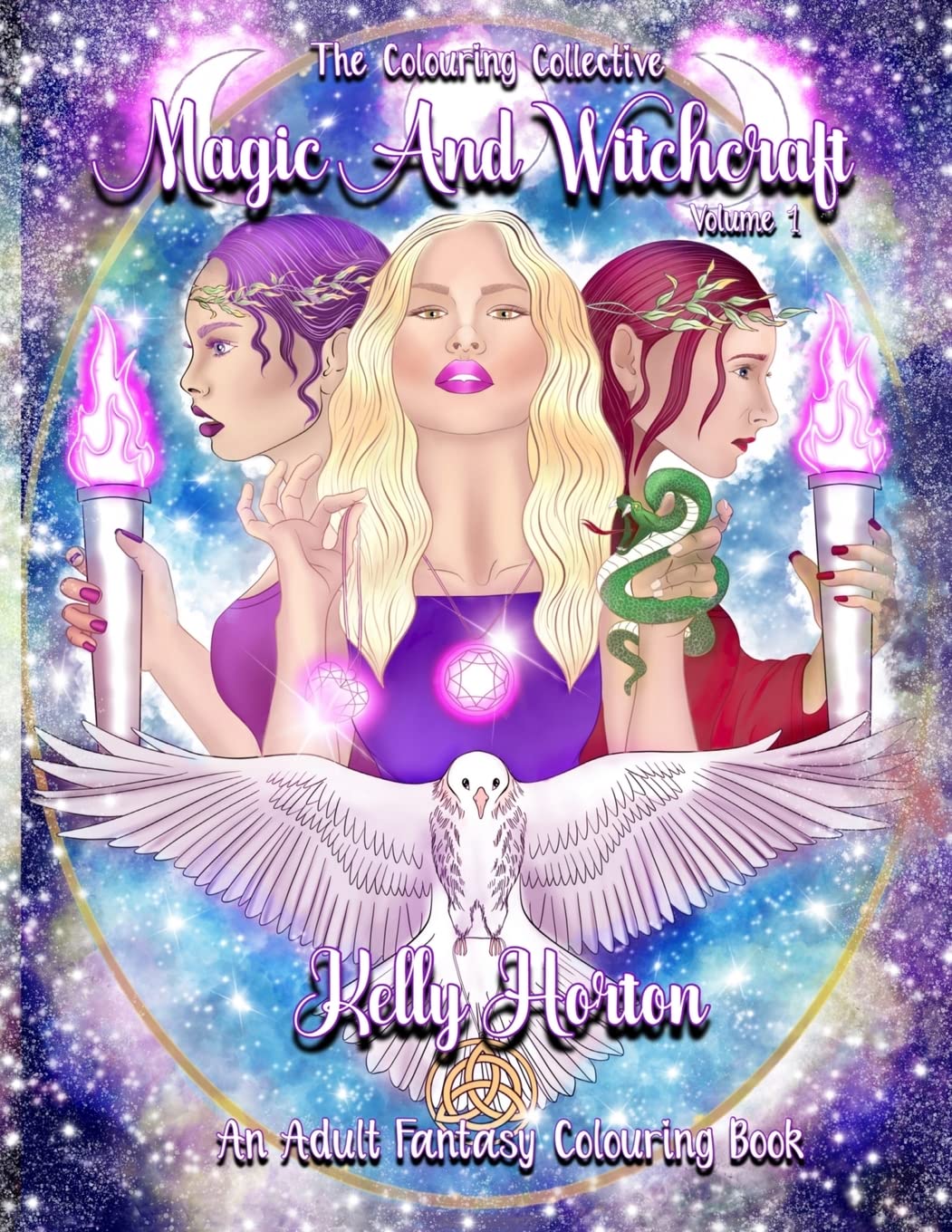 Magic and Witchcraft: An Adult Fantasy Colouring book (Volume, Band 1) Film, Art & Culture