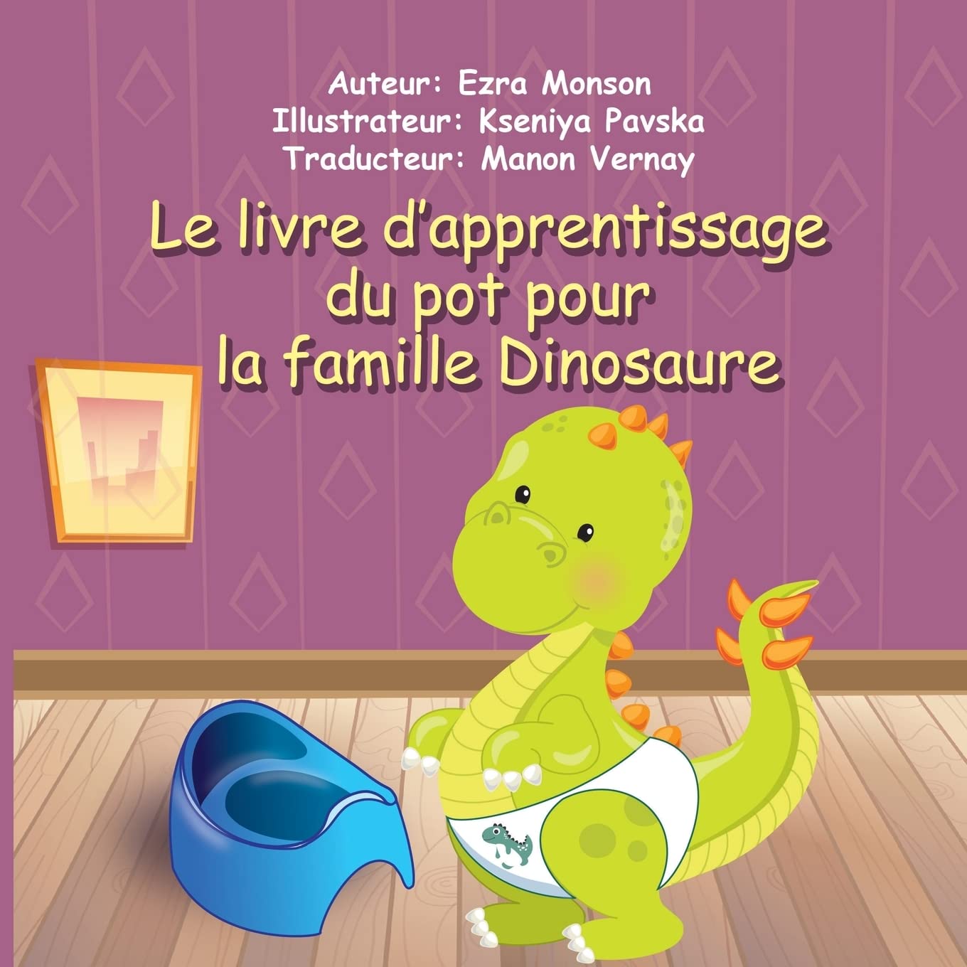 Le livre d’apprentissage du pot pour la famille Dinosaure Non-fiction