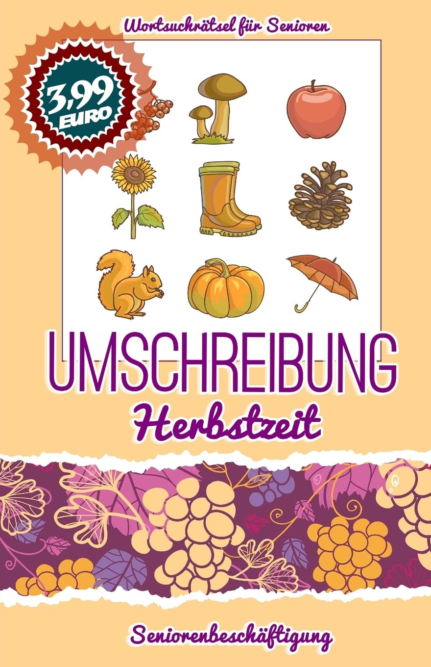 Umschreibung Herbstzeit: Seniorenbeschäftigung - Rätsel book