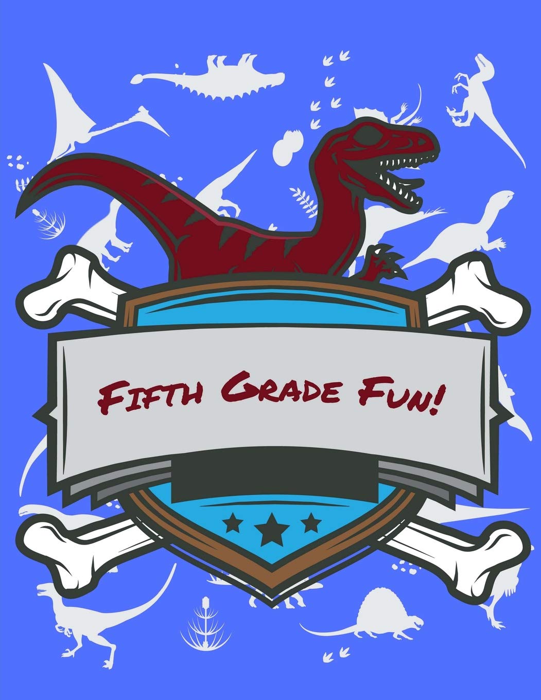 Fifth Grade Fun Notebook: Childs Journal 135 Sheets Wide Ruled Paper Books