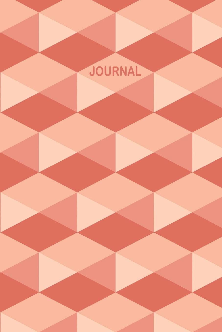 Journal: Rose Gold Hexagonal Daily Blank Journal 90 Day Wide Ruled Lined Soft Paper Cover Notebook Secret Diary for Students Women & Kids: 6 x 9 ... 90 Pages for Goals, Notes & Travel Journaling Self-help