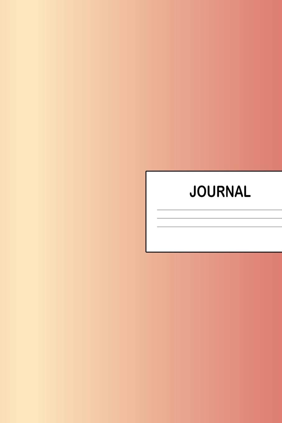Journal: Rose Gold Effect Daily Blank Journal 90 Day Wide Ruled Lined Soft Paper Cover Notebook Secret Diary for Students Women & Kids: 6 x 9 Unique ... 90 Pages for Goals, Notes & Travel Journaling Self-help