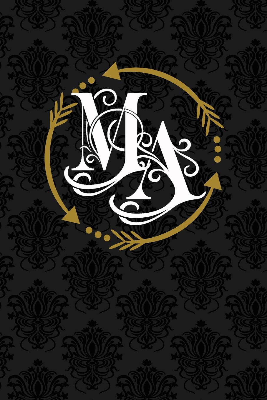 MA: Monogrammed 6x9" Journal Notebooks Make Wonderful & Inspirational Gifts For Men, Women, Girls, & Teens! (Elegant Monogram M*) Hobbies & Crafts