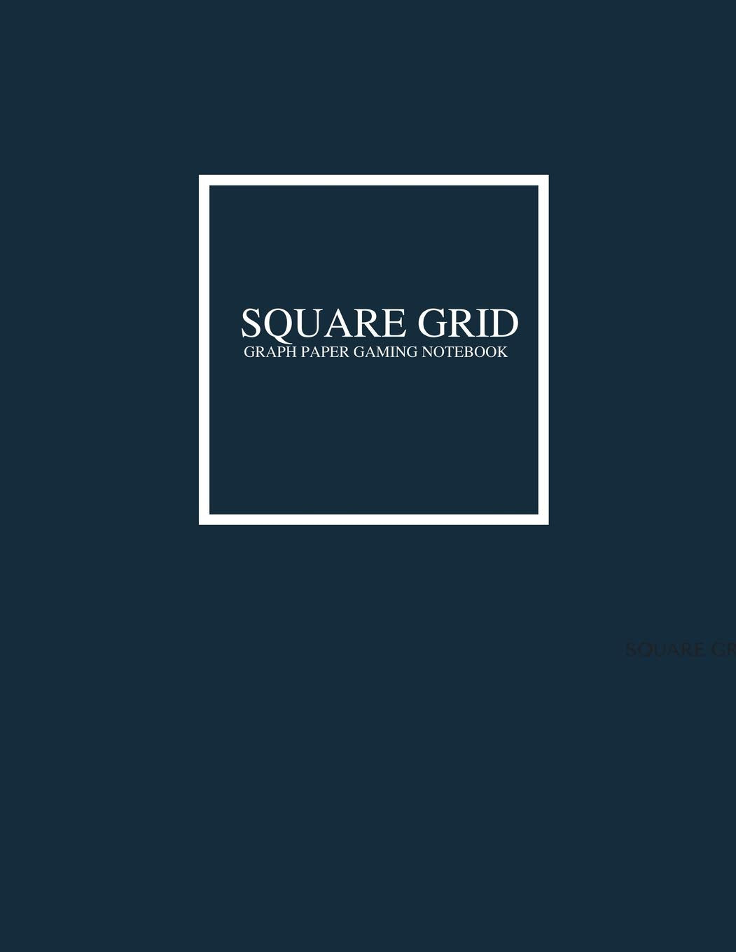 Square Grid Graph Paper Notebook: Tear Out and Piece Together to Make Any Size or Length Battle Grid Game Map Battle Mat with Exact 1" Square Grids ... Role Playing Game Map Making Planning Battles Leisure & Fun