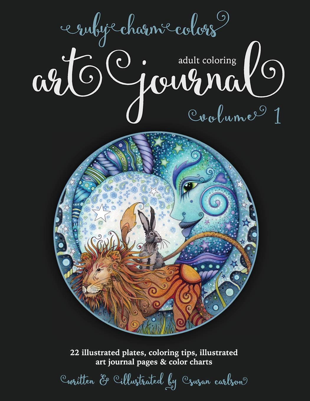Ruby Charm Colors Adult Coloring Art Journal: Volume I Hobbies & Crafts
