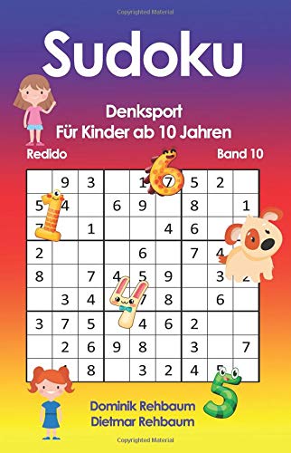 Redido Sudoku Kinder ab 10 | Denksport | Band 10 Leisure & Fun