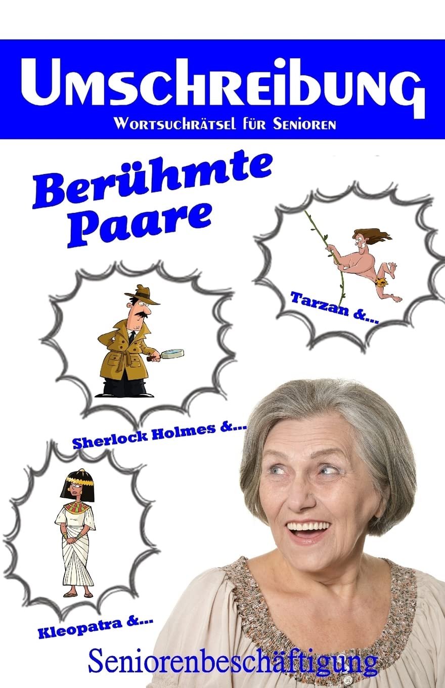 Umschreibung Berühmte Paare: Seniorenbeschäftigung - Rätsel (Wortsuchrätsel für Senioren) Parents & Children