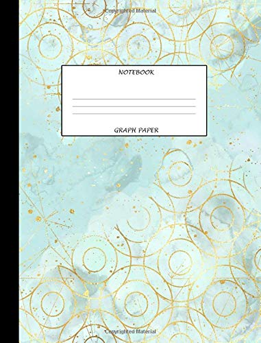 Graph Paper Notebook: Marble Notebook - Graph Paper Quad Rule 5x5 - Composition Book With Graph Paper - Notebook And Journal For School Supplies - ... Composition Book for Students and Teachers book