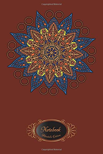 Notebook (Mandala Edition 02): Lined diary, giftbook, writing prompts, workbook or travel companion Lifestyle