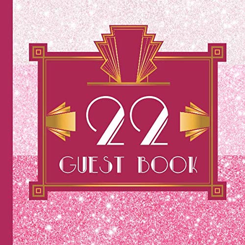 22 Guest Book: Pink Guest Book Includes Gift Tracker and Picture Pages to Create a Lasting Keepsake to Treasure Forever Parents & Children