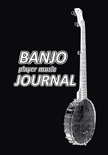 Banjo player music Journal: Music blank sheets notebook for musicians and songwriters. (Awesome Music notebooks, Band 24) Arts & Music