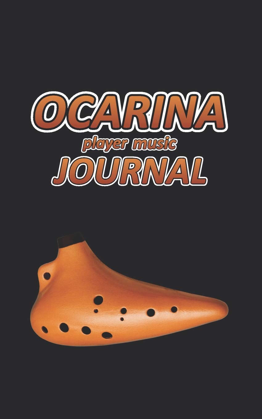 Ocarina player music Journal: Music blank sheets notebook for musicians and songwriters. book