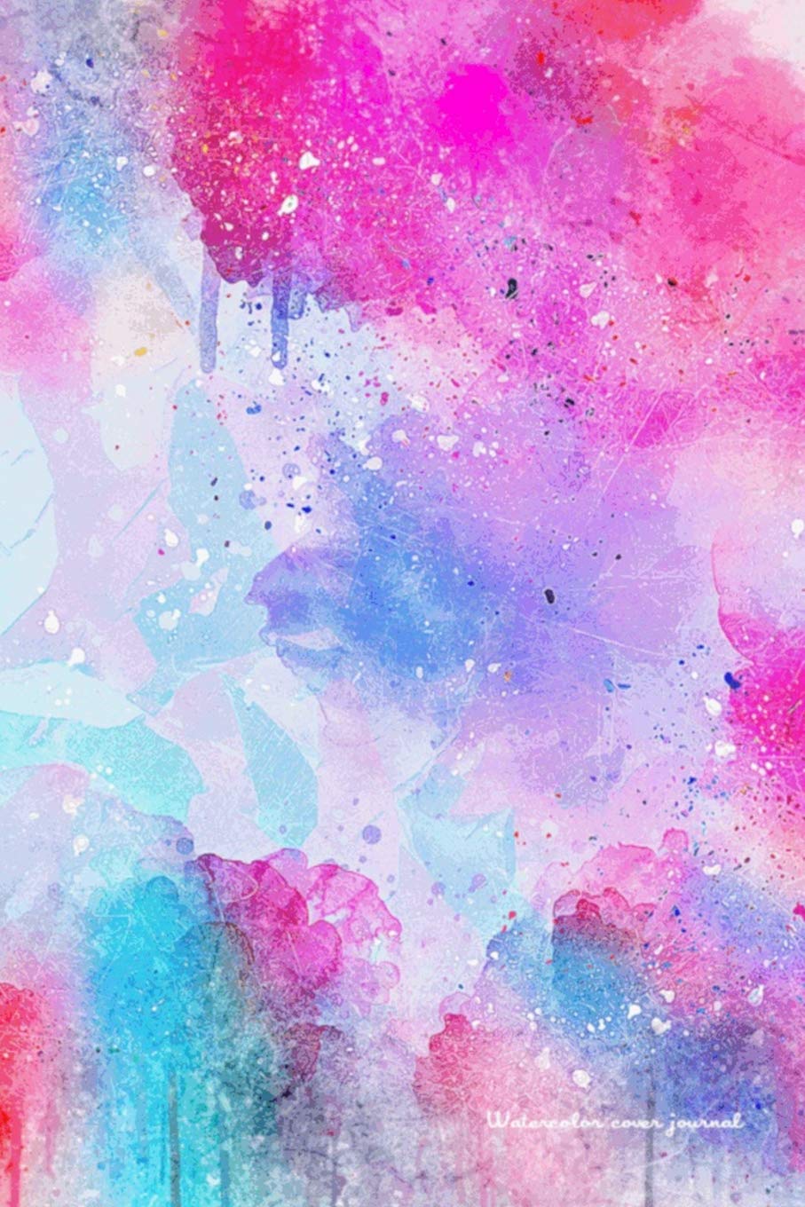 Watercolor Cover Journal: Beautiful Hand Painted Notebook (Vol 2) Social Sciences