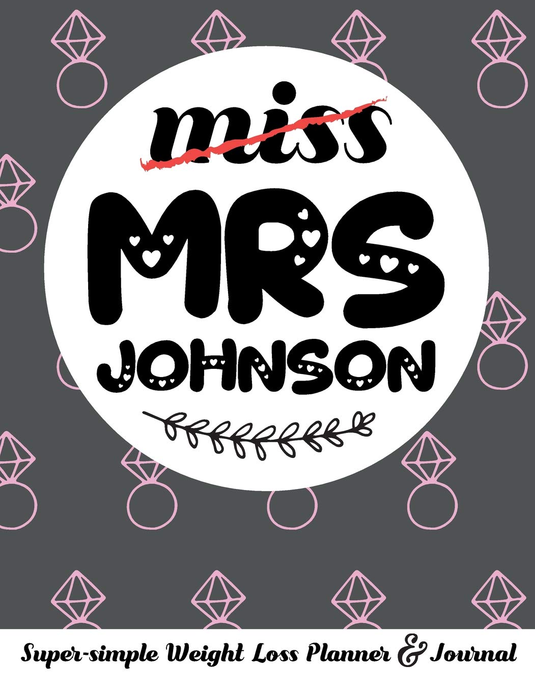 miss MRS JOHNSON Super-simple Weight Loss Planner & Journal: Food Log Journal with Diet Diary and Weight Loss Tracker Worksheets Business, Finance & Career