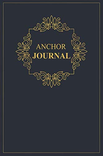 Anchor Journal: A classy black and gold Anchor Journal for day-to-day work Business, Finance & Career