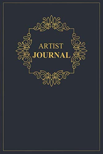 Artist Journal: A classy black and gold Artist Journal for day-to-day work Business, Finance & Career