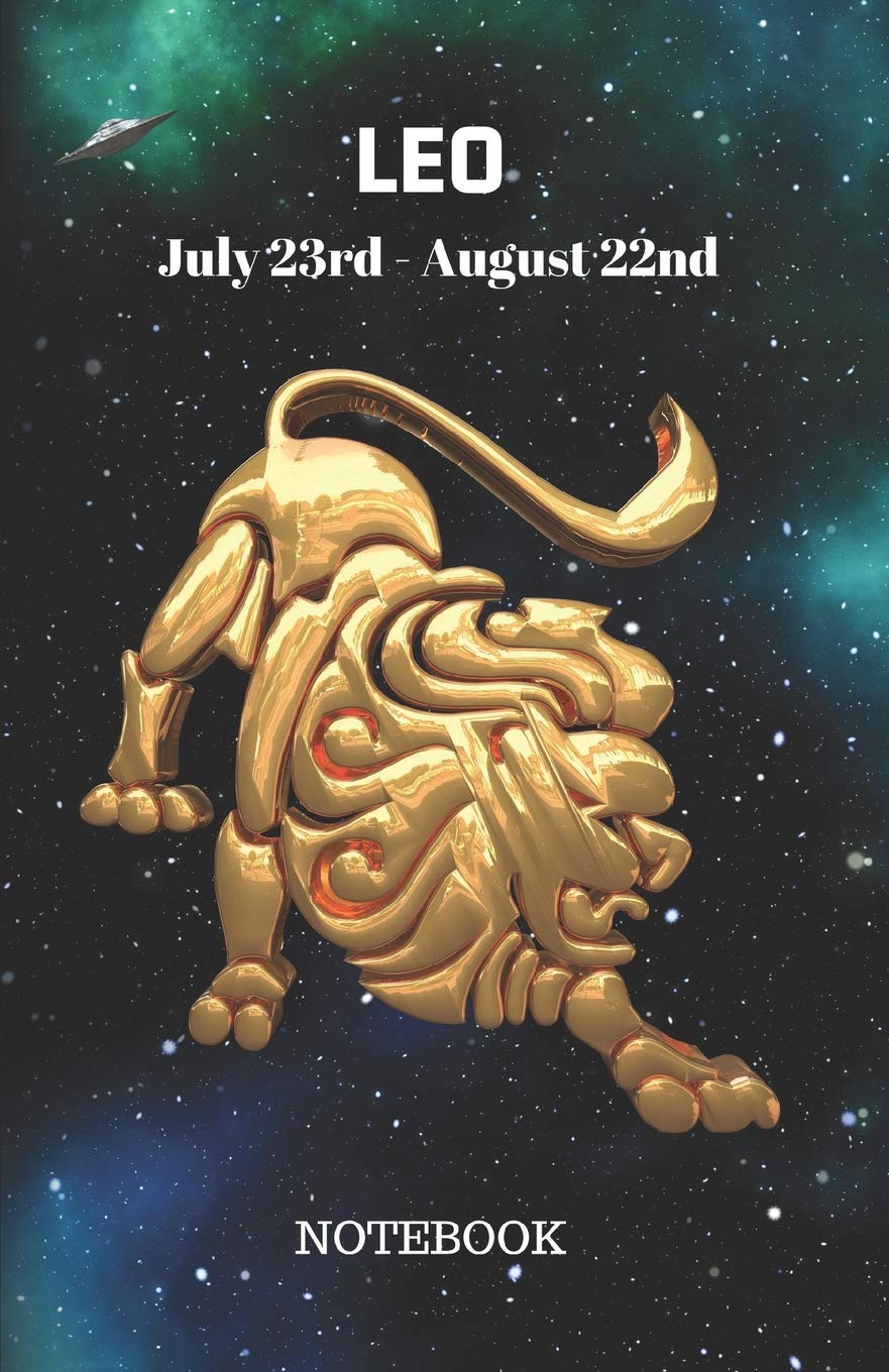 Leo July 23rd to August 22nd Notebook: Leo Notebook Composition Journal Book (Starsign Notebook, Band 7) Essays & Short Stories