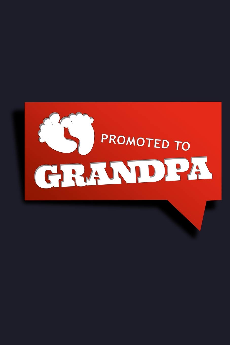 Promoted To Grandpa: Blank Lined Journal to Write In - Ruled Writing Notebook Books