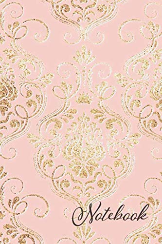 Notebook: Faux Gold Print, College Ruled, 120 pages Hobbies & Crafts