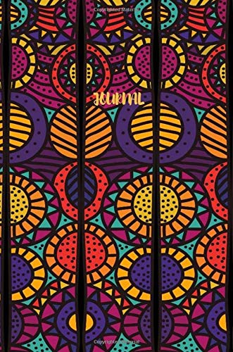 Journal: 6x9 Eclectic Multi-color journal with 120 blank lined pages for adults and kids Hobbies & Crafts