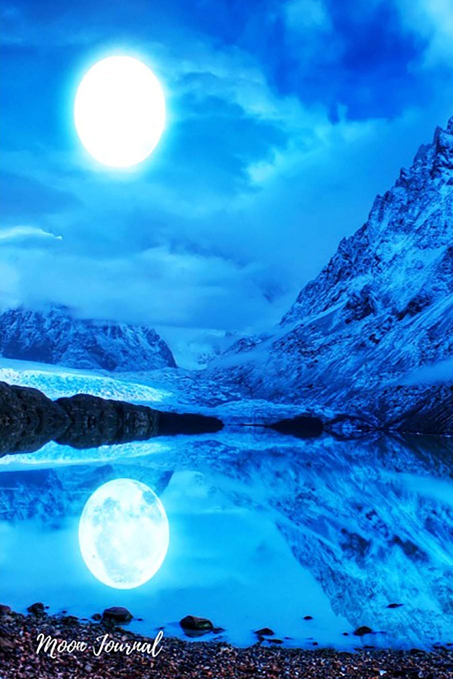 Moon Journal: New Moon Intention Journal with Moon Phases Calendar 2018-2019 book