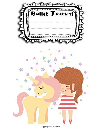Bullet Journal: A4 - 156 Seiten - Einhorn - Einhorner (Punktraster Notizbuch A4, Softcover, Punktkariertes Papier - Bullet Journal, Dickes Notizheft, ... Gepunktete Seiten, Dot Grid Notebook) Learning & Reference