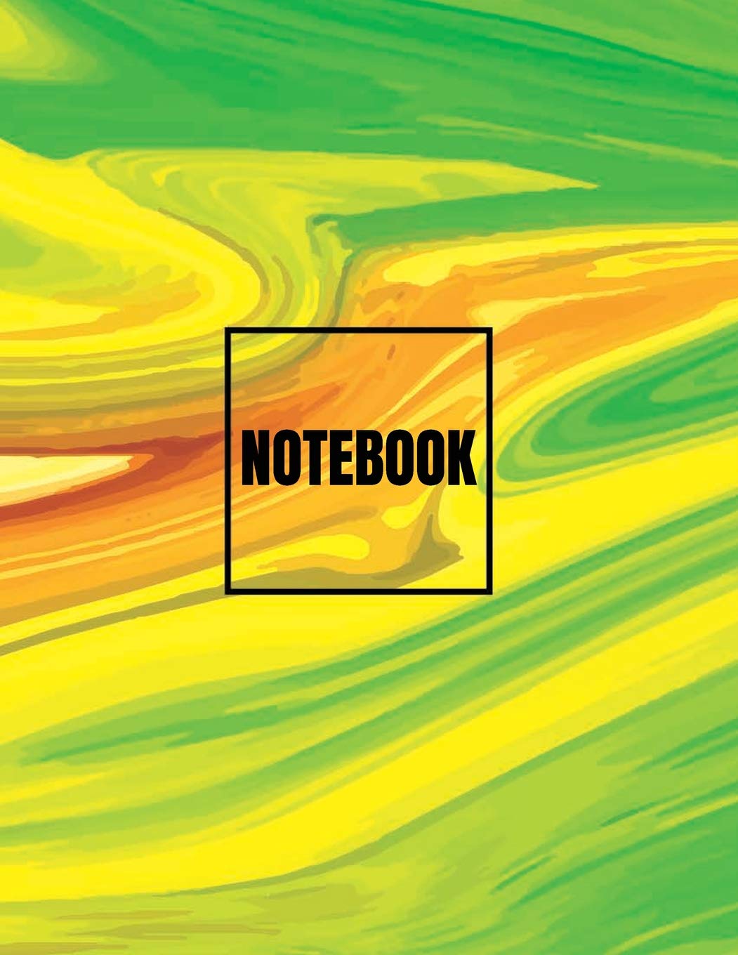 Notebook: green art cover (8.5 x 11) inches 110 pages, Blank Unlined Paper for Sketching, Drawing , Whiting , Journaling & Doodling (green art notebook,, Band 33) Mathematics