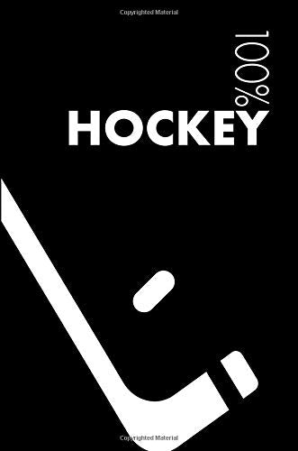 Hockey Notebook: Blank Lined Hockey Journal For Kids Player and Coach - College Ruled 120 Pages Leisure & Fun