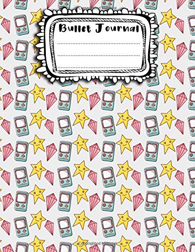 Bullet Journal: A4 - 160 pagine - Design Retro - Anni 90 - Quaderno Griglia Punti (Notebook, Taccuino appunti, copertina morbida opaca, griglia di ... diario con elenchi, blocco con griglia punti) book