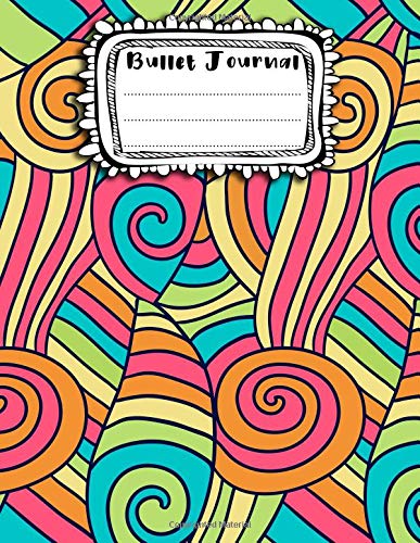 Bullet Journal: A4 - 160 pagine - Boho - Doodles - Mandala - Paisley - Quaderno Griglia Punti (Notebook, Taccuino appunti, copertina morbida opaca, ... diario con elenchi, blocco con griglia punti) Learning & Reference
