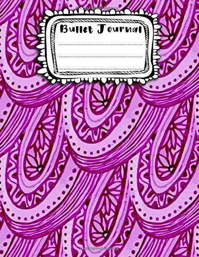 Bullet Journal: A4 - 160 pagine - Boho - Doodles - Mandala - Paisley - Quaderno Griglia Punti (Notebook, Taccuino appunti, copertina morbida opaca, ... diario con elenchi, blocco con griglia punti) Learning & Reference