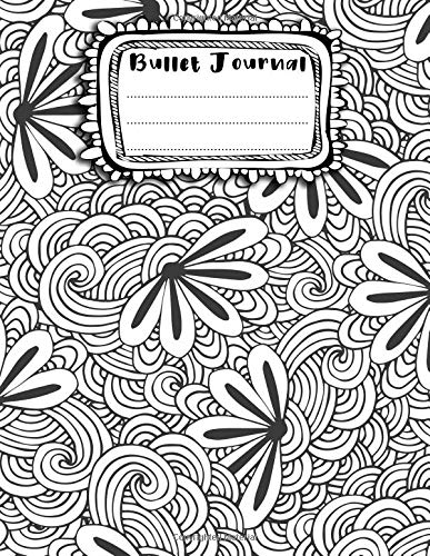 Bullet Journal: A4 - 160 pagine - Boho - Doodles - Mandala - Paisley - Quaderno Griglia Punti (Notebook, Taccuino appunti, copertina morbida opaca, ... diario con elenchi, blocco con griglia punti) Learning & Reference