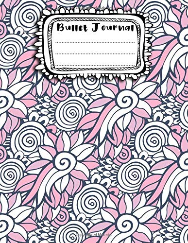Bullet Journal: A4 - 160 pagine - Boho - Doodles - Mandala - Paisley - Quaderno Griglia Punti (Notebook, Taccuino appunti, copertina morbida opaca, ... diario con elenchi, blocco con griglia punti) Learning & Reference