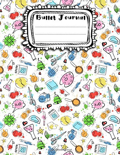 Bullet Journal: A4 - 160 pagine - Boho - Doodles - Mandala - Paisley - Quaderno Griglia Punti (Notebook, Taccuino appunti, copertina morbida opaca, ... diario con elenchi, blocco con griglia punti) Learning & Reference