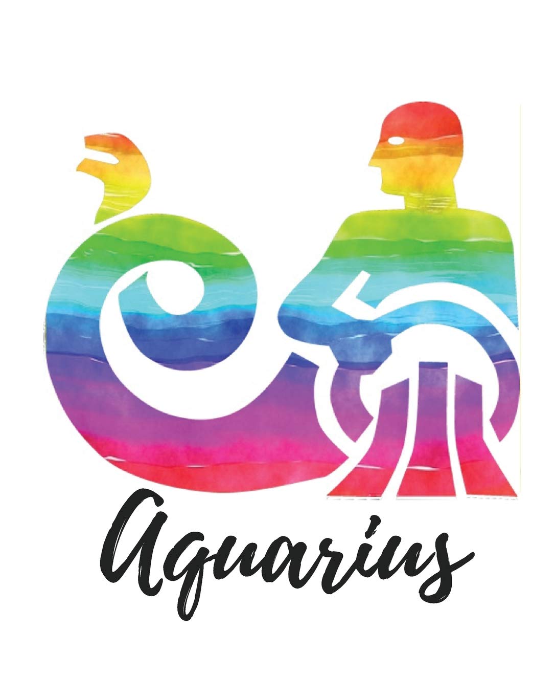 Aquarius: Sketchbook, 150 pages, Design Rainbow Books