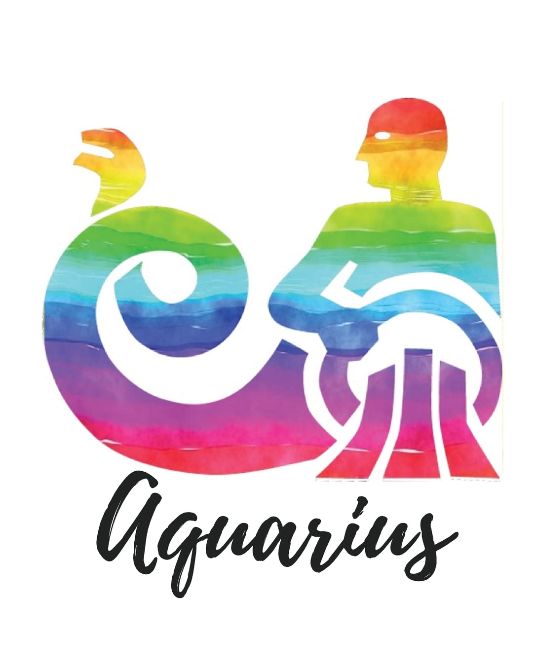 Aquarius: Grimoire Spell Casting, 150 pages, Design Rainbow Self-help