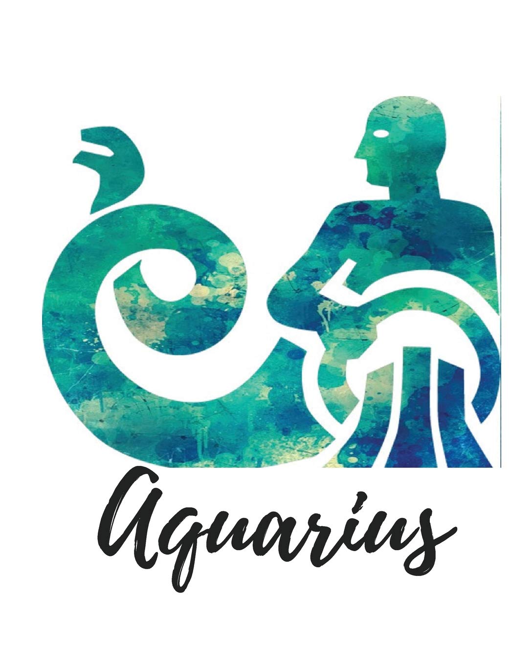 Product Image: Aquarius: Lined Journal, 150 pages, Design Green