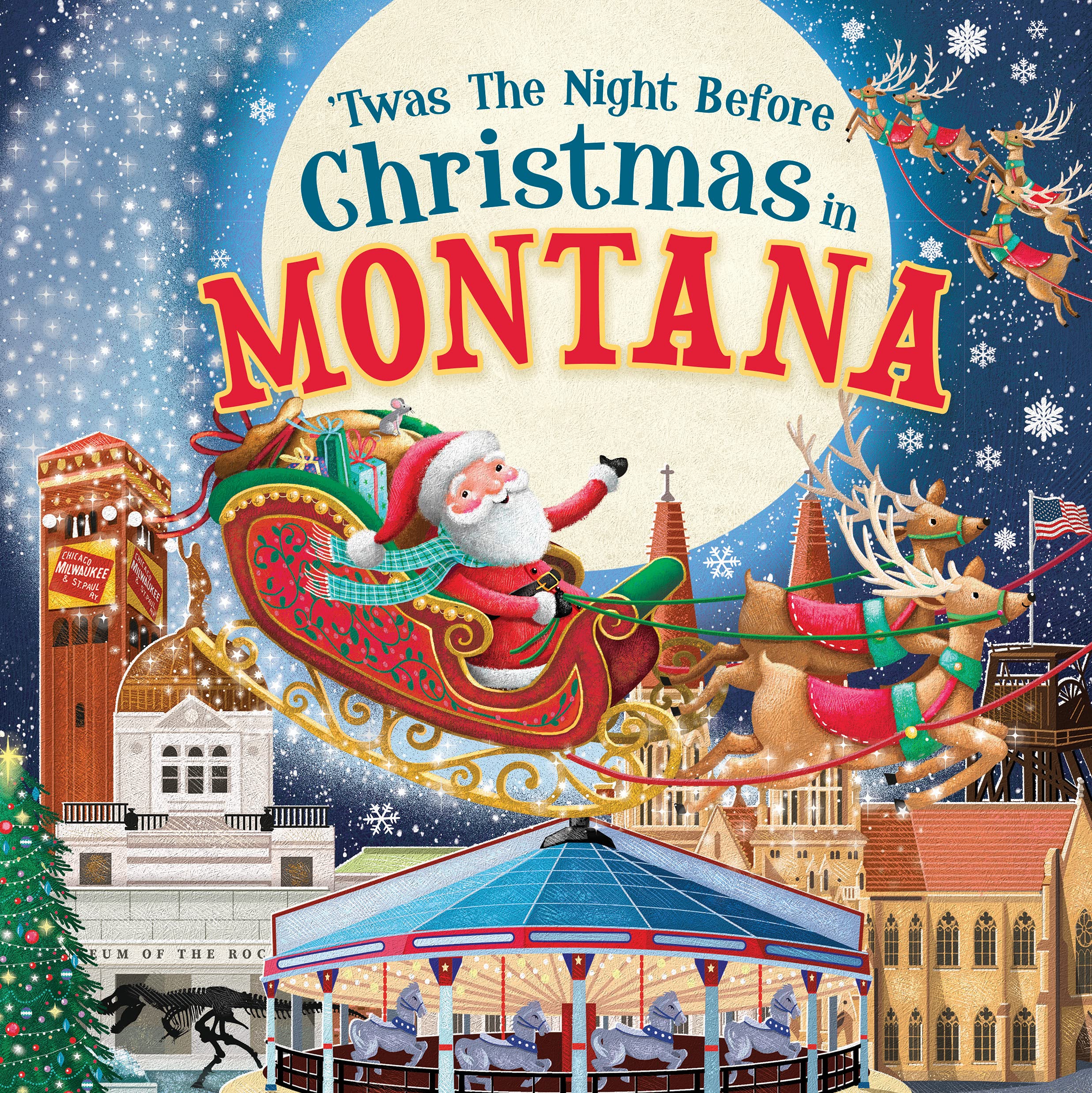 Twas The Night Before Christmas in Montana Non-fiction