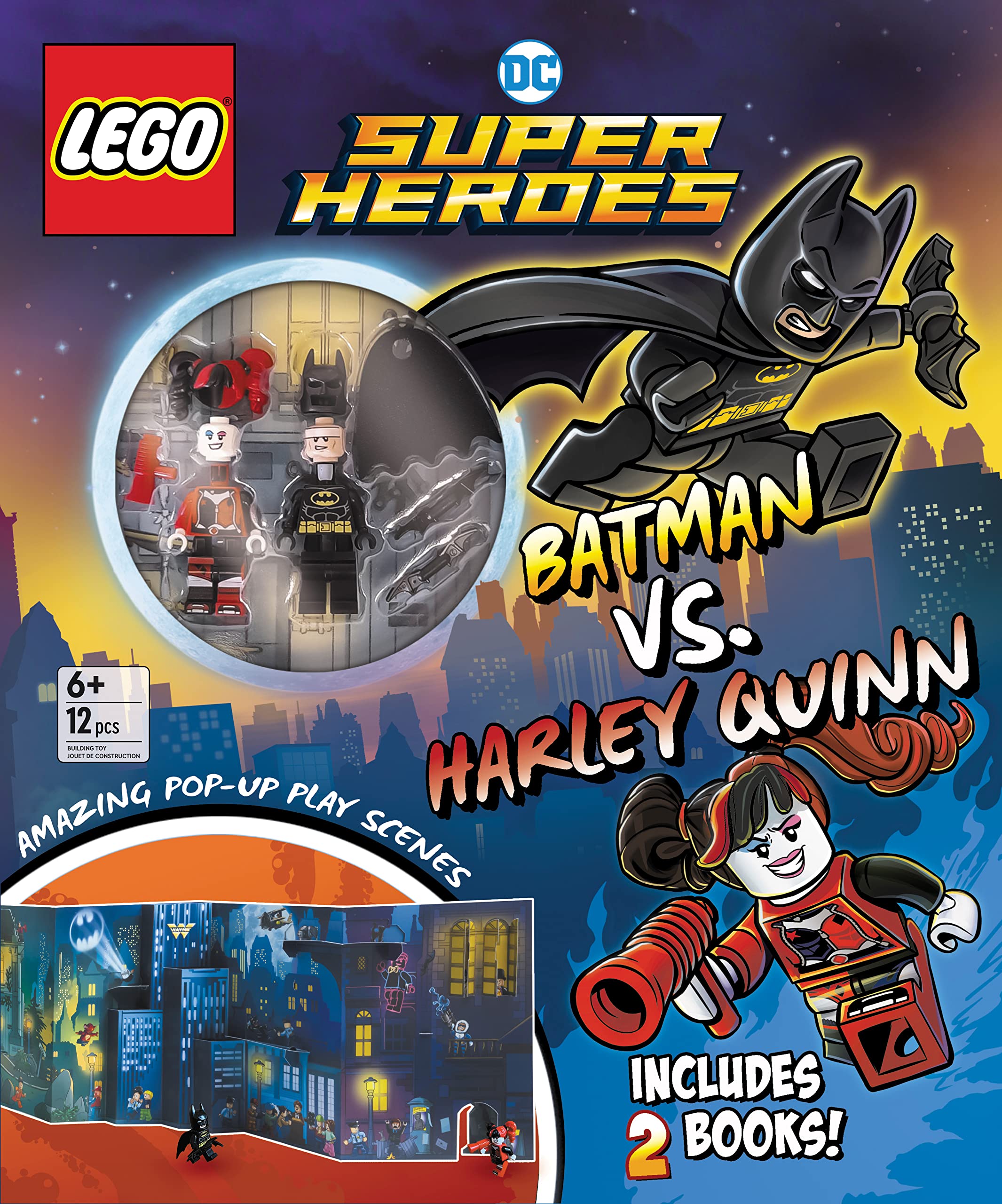 Lego(r) DC Super Heroes(tm) Batman vs. Harley Quinn Tiptoi & Games