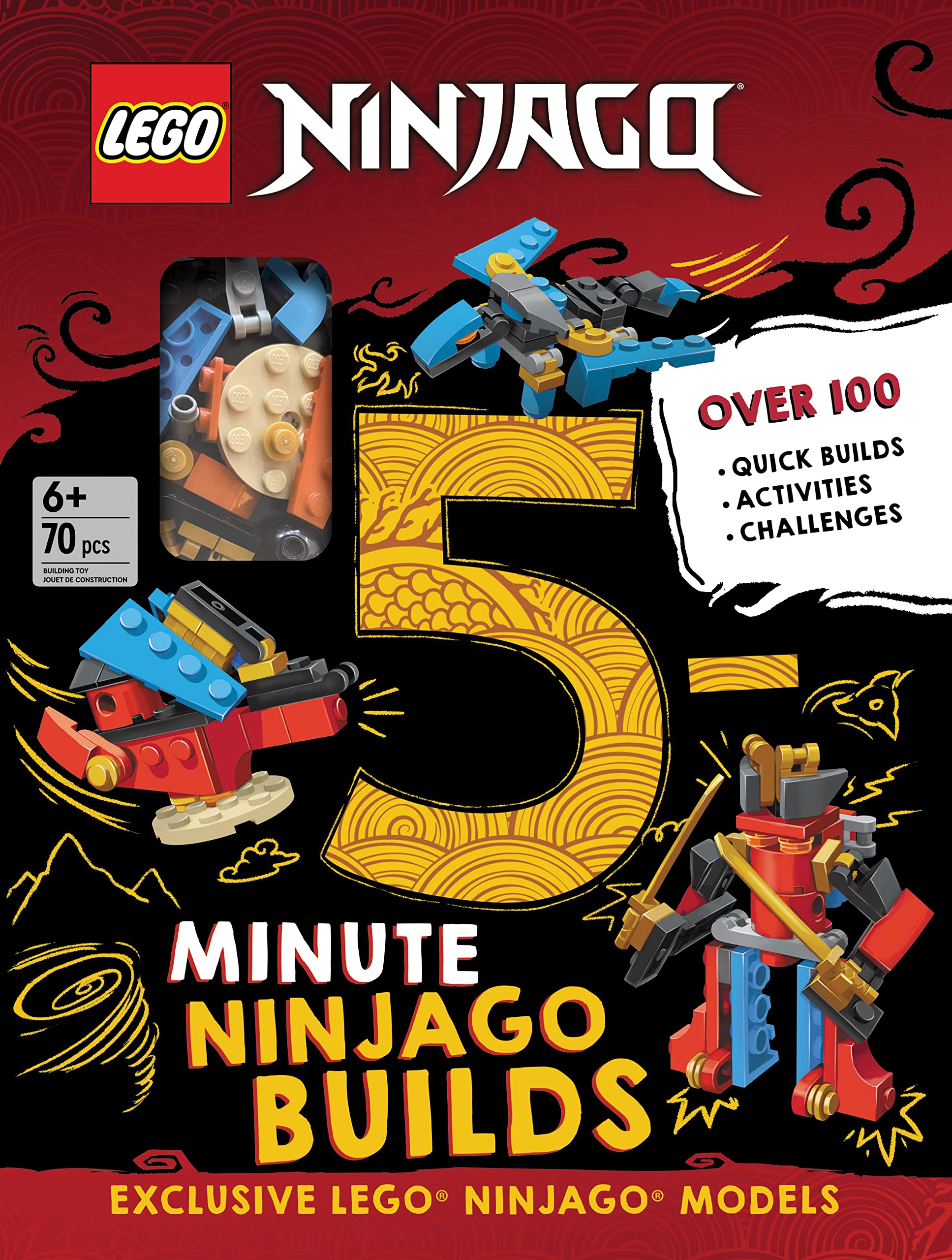 5-Minute Ninjago Builds (Lego Ninjago) Manga