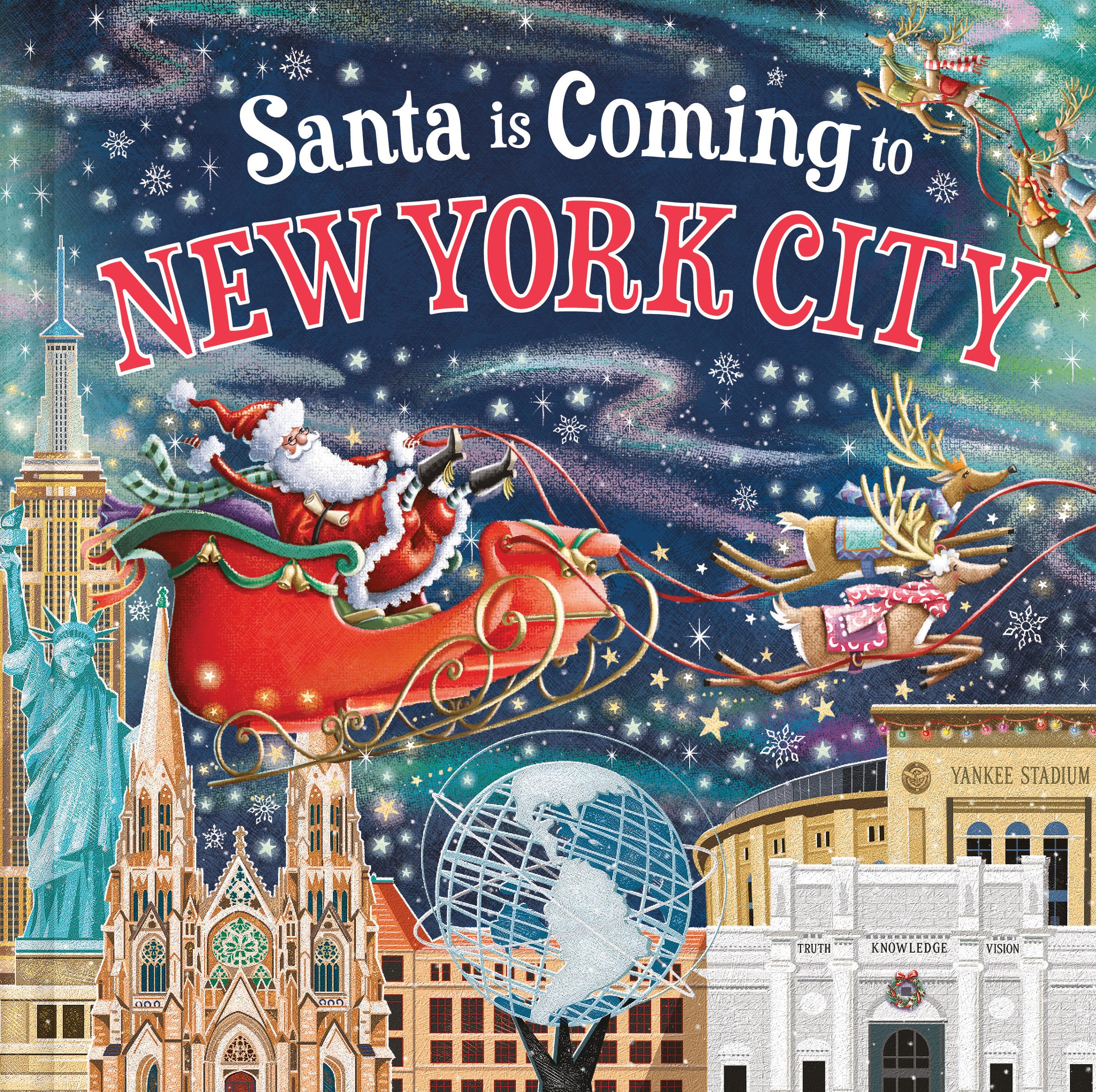 Santa Is Coming to New York City book